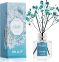 Reed Diffuser Set,1.69 fl oz (50 ml) - Ocean Mist&Sea Salt Oil Diffusers with 8 Reed Sticks,Home Fragrance Reed Diffuser for Bathroom Shelf DecorSALT