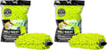Chemical Guys MIC493 Chenille Premium Scratch-Free Microfiber Wash Mitt, Lime Green, 9.6" x 2.3" x 7" (Pack of 2)