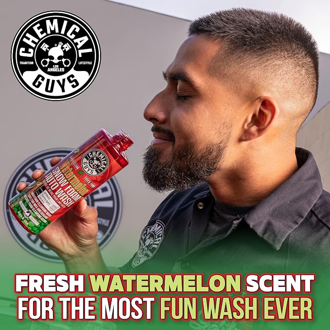 Chemical Guys, Watermelon Snow Foam Car Wash Soap for Foam Cannons, 64 oz