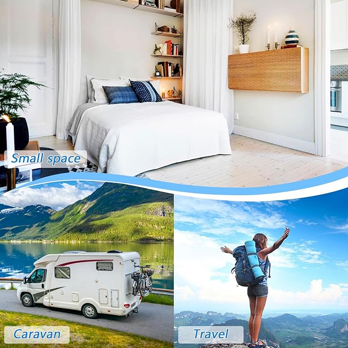 Ironing Mat Portable Ironing Pad Ironing Blanket for Table Top Heat Resistance Double-Side Using Travel Large 47.2 x 27.6 Inch Foldable Lightweight Beige Christmas Deer Owl Pinecone