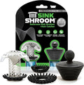 SinkShroom Ultra Revolutionary Bathroom Sink Drain Protector, Stainless Steel with Stopper