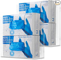 Stock Your Home Double Acrylic Gloves Dispenser (2 Pack) Tissue Box Shelf, Glove Holder Wall Mount, For Kitchen, Cleaning Closet, Exam, Office