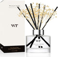 Flower Reed Diffuser Set White Jasmine Scent for Bathroom Accessories Shelf Decor & Air Fresheners, Fresh Air Sticks Defusers with 5.1 fl oz Essential Oils, House Office Decor & Gifts