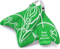 Swimming Pool & Swim Spa Scum Absorber - Green Oil Absorbing Stingray, Reusable Floating Sponge, 65% Recycled Materials, Machine Washable, Inground & Above Ground Pools