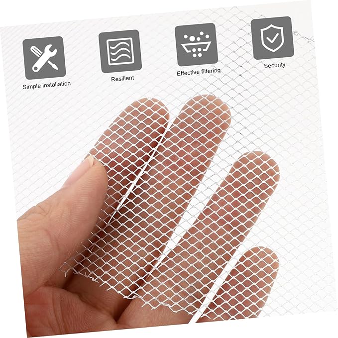 10PCS Durable Range Hood Filter Net Kitchen Replacement Practical Bowl Shaped Oil Filter for Home and Restaurant Exhaust Fans