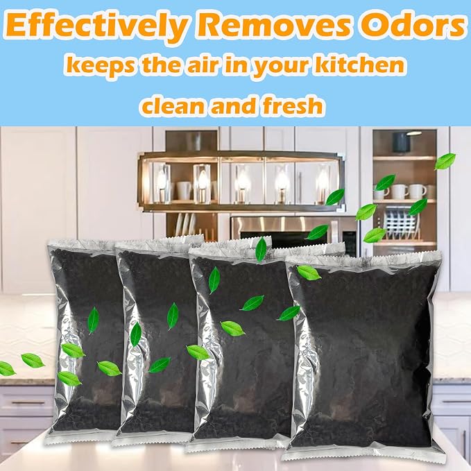 2.9 Pounds Activated Carbon Refills for FoodCycler Waste Composters | Odor Absorbing Filter Compatible with Eco 5 FoodCycler Kitchen Electric Composter