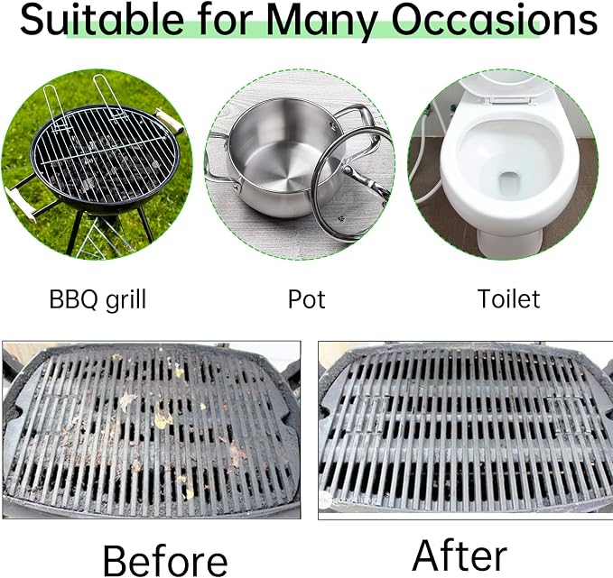 8 Pack Grill Brick Griddle Stone Pumice Cleaning Block | Commercial grade cleaner for oven, stove, BBQ grill, cookers, frying pans, racks and flat tops