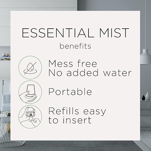 Air Wick Essential Mist Refill, 5 ct | Mandarin & Sweet Orange | Essential Oils | Air Freshener | Pack of 2