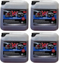 Wash Chems Pro 50 Touchless One Step Car Wash Detergent Soap Concentrate No Brushing, Commercial Grade Professional Auto Foam Cleaner Also Great for Trucks & Tractors (4, 1 gallon)