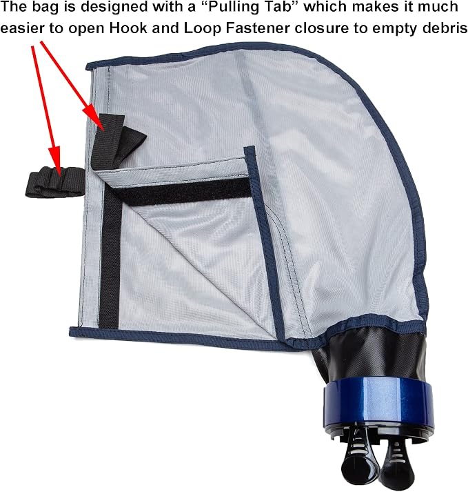 ATIE 3900 Pool Cleaner Double Chamber All Purpose SuperBag 39-310 with Hook and Loop Fastener Closure for 3900 Sport and P39 Pool Cleaners SuperBag 39-310 (2 Pack)
