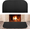 INNO STAGE Fireplace Rugs Blanket Fire Resistant 20 X 40 X 0.04 Inch | D Shape, Fire-proof Hearth Mat Carpet, Protector in Front of Stove, Decks, Indoor, Outdoor, Fire Pit, Grill&Floor