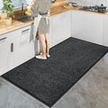 Vicwe Indoor Outdoor Door Mat, 4'x6' Heavy Duty Front Door Mat, Non-Slip Washable Doormats Entrance Mats, Dirt Resistant and Absorbent Doormat, Commercial Outdoor Entrance Floor Mat for Home Office