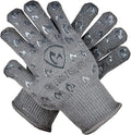 Grill Armor Oven Gloves 932°F Extreme Heat & Cut Resistant Oven Mitts with Fingers for BBQ, Cooking, Grilling, Baking –Accessory for Smoker, Cast Iron, Fire Pit, Camping, Fireplace, Griddle & More