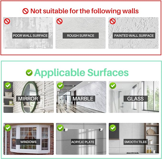 Antimbee Transparent Heavy Duty Suction Hooks, 5 Pack, Holds up to 11 lbs, Modern & Simple Design, Reusable & Removable, Ideal for Bathroom, Kitchen, Glass, Metal, Plastic Surfaces