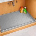Jin&Bao Waterproof Under Sink Mat 40" x 19", Thick Silicone Mat Cabinet Protector for Kitchen and Bathroom, Shelf Liner, Home Organizer and Storage, Multipurpose Tray for Gadgets and Essentials