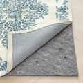 RUGPADUSA - Dual Surface - 7' Round - 1/8" Thick - Felt + Rubber - Non-Slip Backing Rug Pad - Adds Low-Profile Comfort and Protection