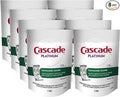 Cascade Platinum Dishwasher Cleaner Pods Fresh Scent, 1 Count (8 Pack)