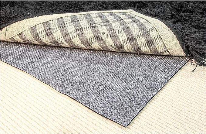 Hold-a-Rug Plush 8'6" x 11'6" Nonskid, Nonslip Rug Pad, Reversible Gripper, ¼ Thick, Safe for All Floors and Carpet, Keep Area Rugs Secure