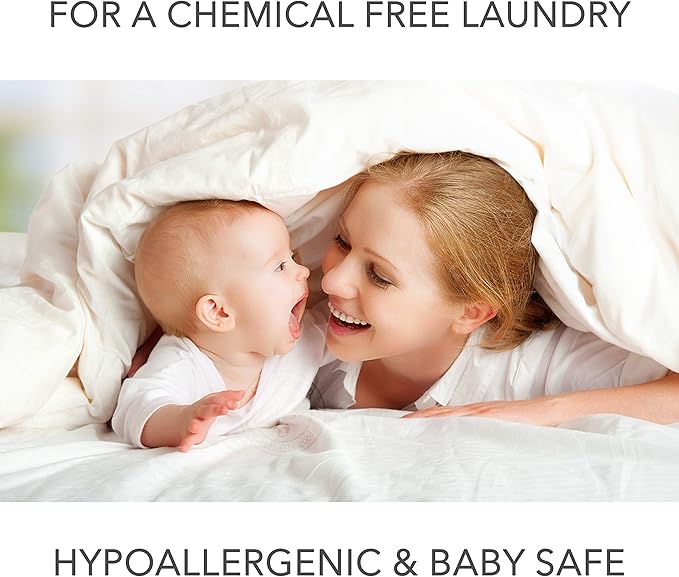 Friendsheep Wool Dryer Balls, Organic Reusable Fabric Softener Alternative for Laundry, Handmade, Fair Trade, Hypoallergenic, Eco-Friendly, Plastic-Free (6 Pack XL - Natural Mystic)