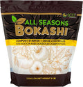 Bokashi Compost Starter, Accelerator, Odor Reducer - 5 lb | Fermented Wheat Bran, Reduces Odor, Absorbs Moisture, Compost Accelerator, For Kitchen Compost Bins, Trash Cans, Diaper Pails