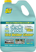 Simple Green Oxy Solve Total Outdoor Cleaner Concentrate, Pressure Washer & Manual Use, EPA Safer Choice Certified, Peroxide Cleaner for Wood, Concrete, Vinyl & More