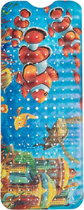Toddler Bathtub Mat - Non Slip Kids Bath Mat - Shower Grip Mat - Bath Tub Floor Mat (Bath Clownfish)