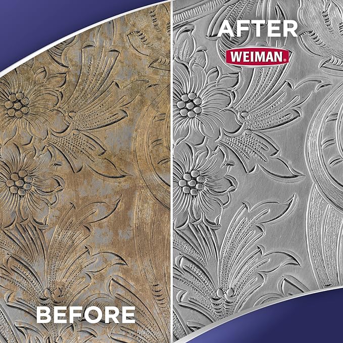 Weiman Jewelry Polish Cleaner, Tarnish Remover Wipes - 20 Count - Use on Silver Jewelry Antique Silver Gold Brass Copper and Aluminum