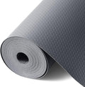 Shelf Liners for Kitchen Cabinets Non-Adhesive, Drawer Mats Liner for Bathroom, Plastic Pantry Shelf Liner Non Slip, Waterproof Washable Cabinet Protector Liners for Shelves, Cupboard Liner Gray