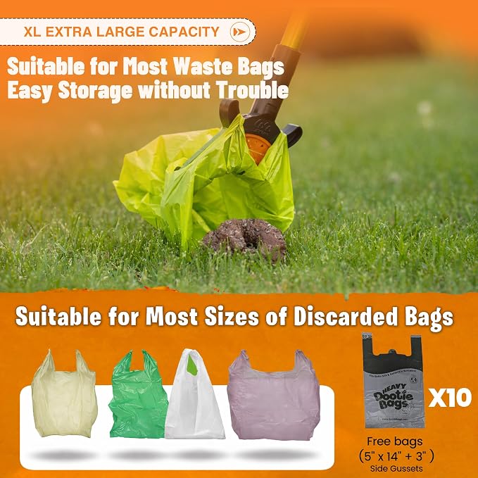 XP Pooper Scooper & Rake Set, Consumer Reports #1 Rated Ergonomic Scooper 2024, 2026. Strong & Lightweight, Dogs & Pet Poop Cleanup & Waste Removal - Fits Any Style Bag. 10-Year Wty.