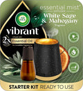 AIR WICK® Essential Mist - Vibrant Starter Kit White Sage & Mahogany 3/1 ct.