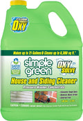 Oxy Solve House and Siding Pressure Washer Cleaner - Removes Stains from Mold & Mildew on Vinyl, Aluminum, Wood, Brick, Stucco - Concentrate 1 Gal.