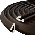 V-Shaped Weather Stripping Door Seal, 19.7FT Draft Stopper for Doors/Windows, Gaps, Dustproof, Soundproof & Thermal Insulating, Noise-Reducing, Light-Blocking Door Gap Filler