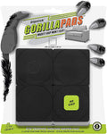 GorillaPads Non-Slip Furniture Pads/Grippers, Rubber Floor Protectors for Under Furniture, Black (2.5" Pre-Scored)