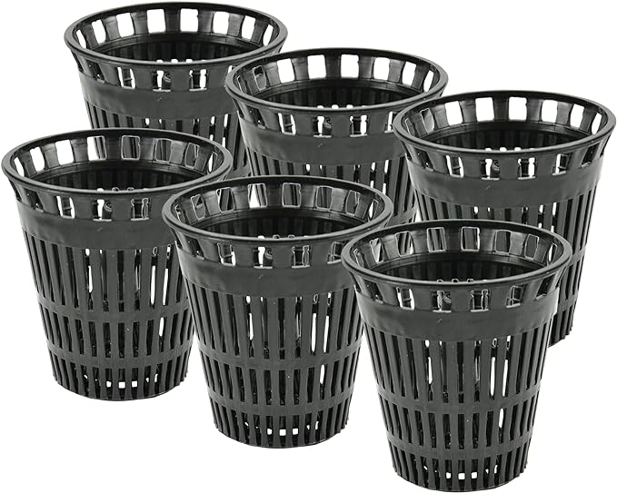 Danco Catcher Replacement Baskets for Stand-Alone Shower Trap, Hair Drain Clog Prevention, Pack of 6, Black, (10739P)