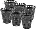 Danco Catcher Replacement Baskets for Stand-Alone Shower Trap, Hair Drain Clog Prevention, Pack of 6, Black, (10739P)