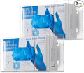 Stock Your Home Single Acrylic Gloves Dispenser (2 Pack) Tissue Box Shelf, Glove Holder Wall Mount, For Kitchen, Cleaning Closet, Lab, Exam, Office