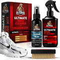 Combat Cleaner Shoe Cleaning Kit – Complete Sneaker Care Solution for Leather, Suede, Canvas, Mesh, Nubuck & More