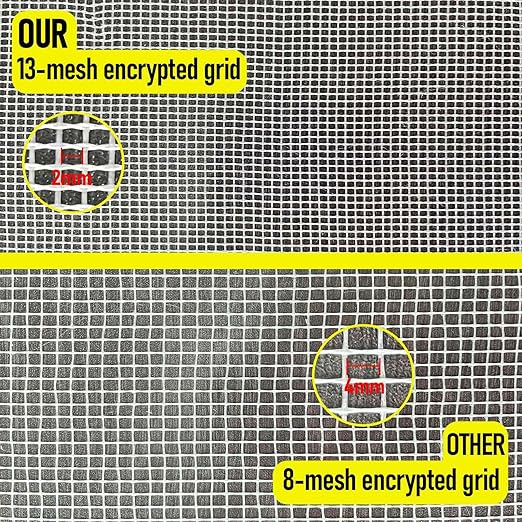 12" 100 Feet Drywall Joint Tape, Self-Adhesive Encrypted Fiberglass Drywall Repair Mesh Tape for Wall Cracks and Seam Patch