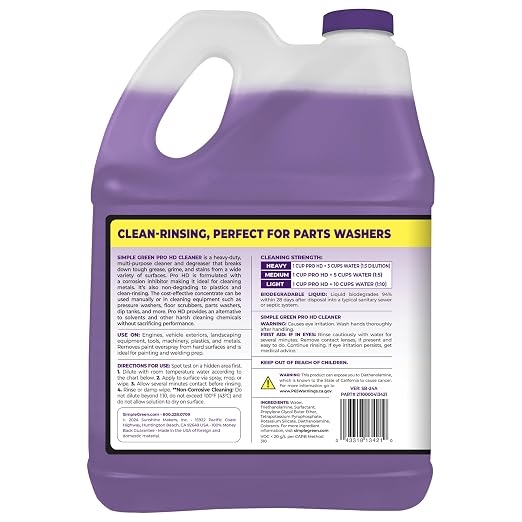 Simple Green Pro HD Heavy Duty Cleaner Concentrate 1 Gallon Bottle