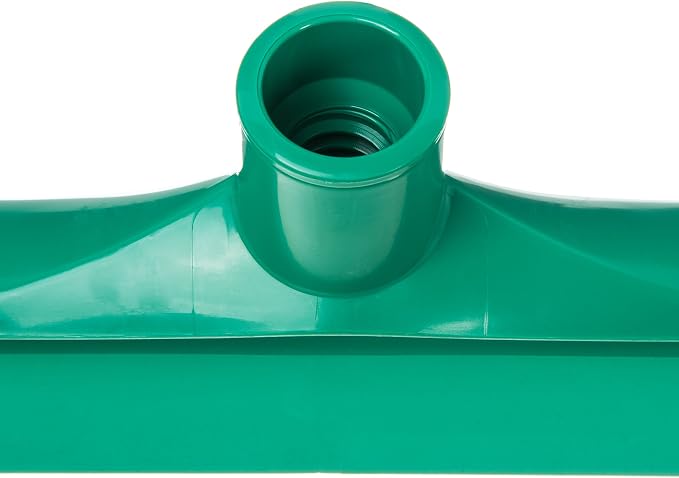 SPARTA 3656709 Plastic Floor Squeegee, Shower Squeegee, Heavy Duty Squeegee with Rubber Blade for Windows, Glass, Shower Doors, Floors, Windshields, 20 Inches, Green, (Pack of 6)