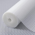 Shelf Liners for Kitchen Cabinets Refrigerator Liners Waterproof & Oil-Proof Kitchen Cupboard Liner Non-Slip Drawer Mats EVA Material Non Adhesive Fridge Liner for Shelves (23.6 x 236.2 inches, Clear)