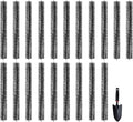 VEVOR Gutter Brush, 60 Feet Total Length 4.33 inch Diameter Gutter Cleaning Tools, Ground-Level Gutter Brush Leaf Guard for 5 Inch Gutters, Easily Clear roof Leaves and Debris, 20 Pack