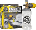 Chemical Guys, Big Mouth Max Foam Cannon for Pressure Washers, 34 oz Bottle | Thick clinging shaving-cream foam, wide-mouth fill, adjustable nozzle and stainless fittings for cars and home