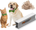 FurDozer Pet Hair Remover & Auto Detailing Tools - Cat & Dog Hair Remover for Carpets, Car Interiors, Couches, Bedding, & Pet Furniture (Gray, X3 PRO - 5" Long)
