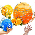 Urinal Screen Deodorizer (24 Packs) with 48 Gloves | 3 Fresh Scents, Ocean, Orange, Lemon| Urinal Cakes | Anti-Splash - Odor Protection for Toilets in Bathroom Restaurant Office Stadium School