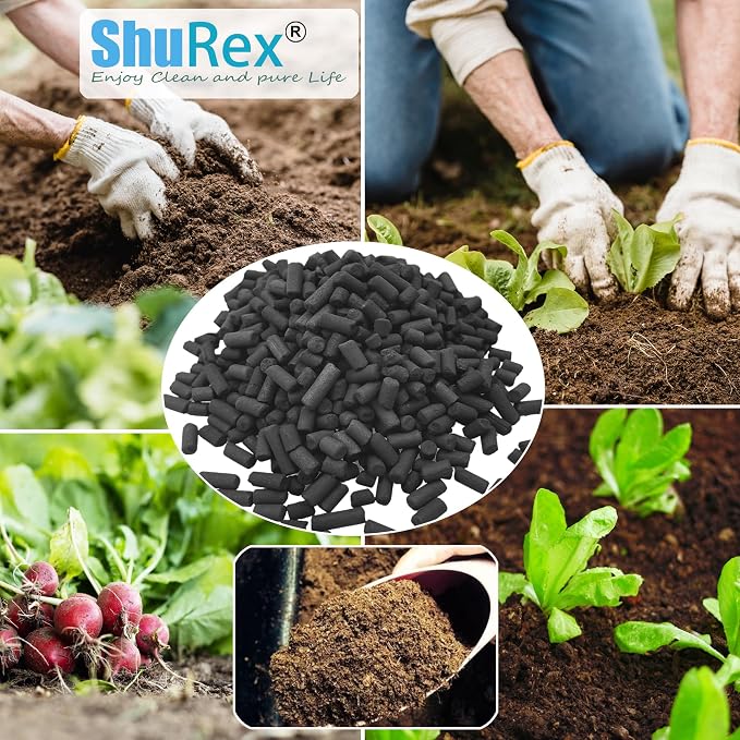 2Pcs Filter Refills for Lomi Smart Composter Top & Back Filter Slots | 6-month Supplement, Replacement Activated Charcoal Filter for Electric Countertop Compost Bin & Smart Waste Kitchen Composter