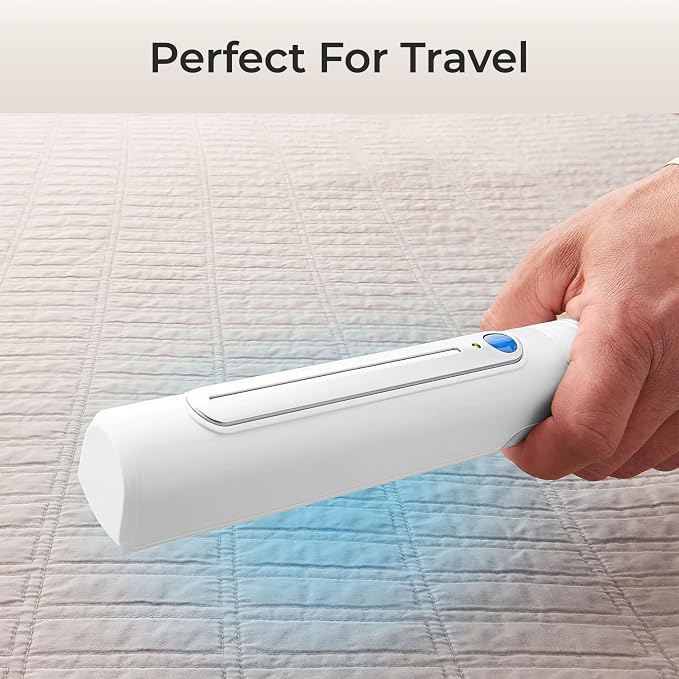 UV Sanitizer Wand - Portable UV Light Sanitizer for Room and Travel - 99.99% Ultraviolet Sanitizing Light, Handheld UV Sanitizing Lamp