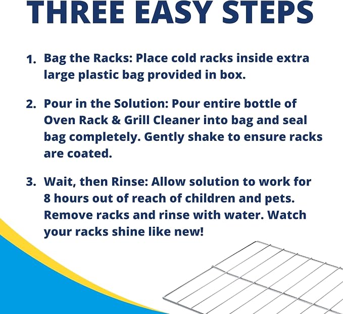 Carbona Oven Rack & Grill Cleaner | Eliminates Thick Grease & Build-Up | Griddle & BBQ Cleaning Solution | 16.8 Fl Oz, 2 Pack