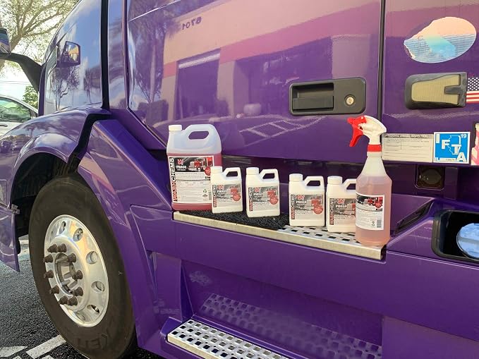 Wash Chems Pro50 Car Wash - Touchless Detergent Soap Auto Cleaner - 32 oz | Pressure Washer Soap Car Wash Equipment, Professional Road Wash Auto Wash for Car Detailing, Biodegradable ATV Cleaner Wash