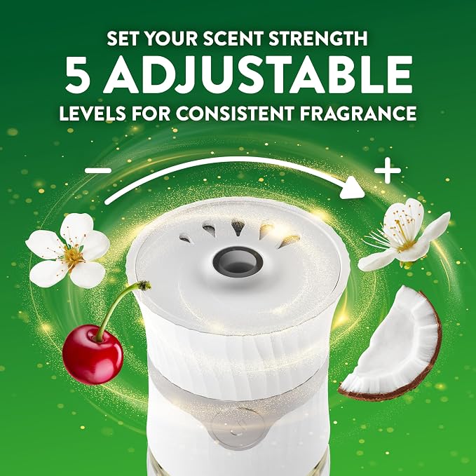 Air Wick Plug in Scented Oil Refill, 2ct, Paradise Retreat, Air Freshener, Essential Oils